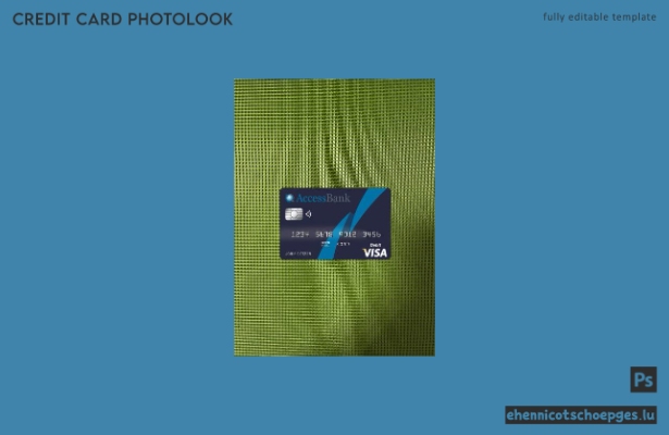 Azerbaijan Access Bank Visa-Karte Fotobeispiel-Vorschau